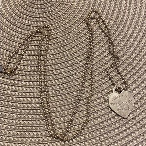 Tiffany & co Long Heart Necklace